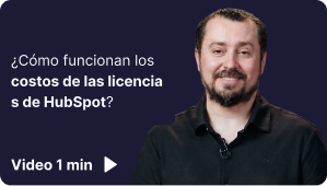 ¿Cómo&nbsp;funcionan&nbsp;los&nbsp;costos&nbsp;de&nbsp;las&nbsp;licencias&nbsp;de&nbsp;HubSpot?